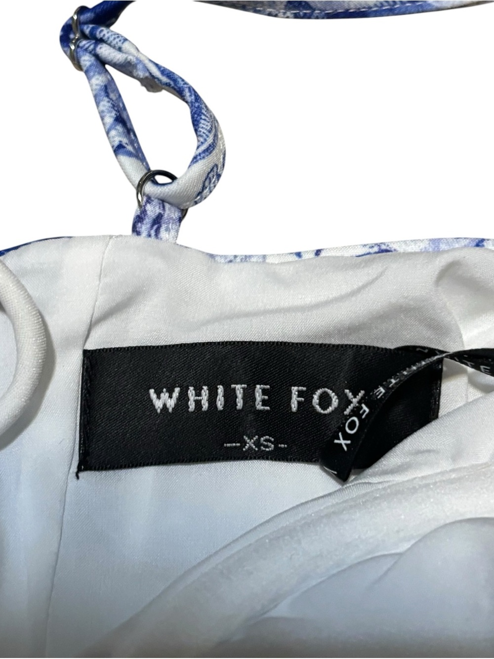 NWT White Fox Needed You Bustier Women’s Size X-Small In Blue Iris - Picture 8 of 11